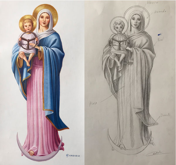 Diseño de 'N. S. La Virgen de la Prudencia'